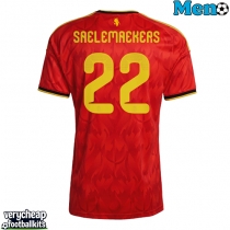 Belgium Alexis Saelemaekers #22 Replica Home Shirt World Cup 2026 Short Sleeve